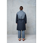 Manteau Quilt Giada - Gris